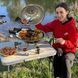 Садж "Класичний" з чарками та соусницями s00236 фото 5